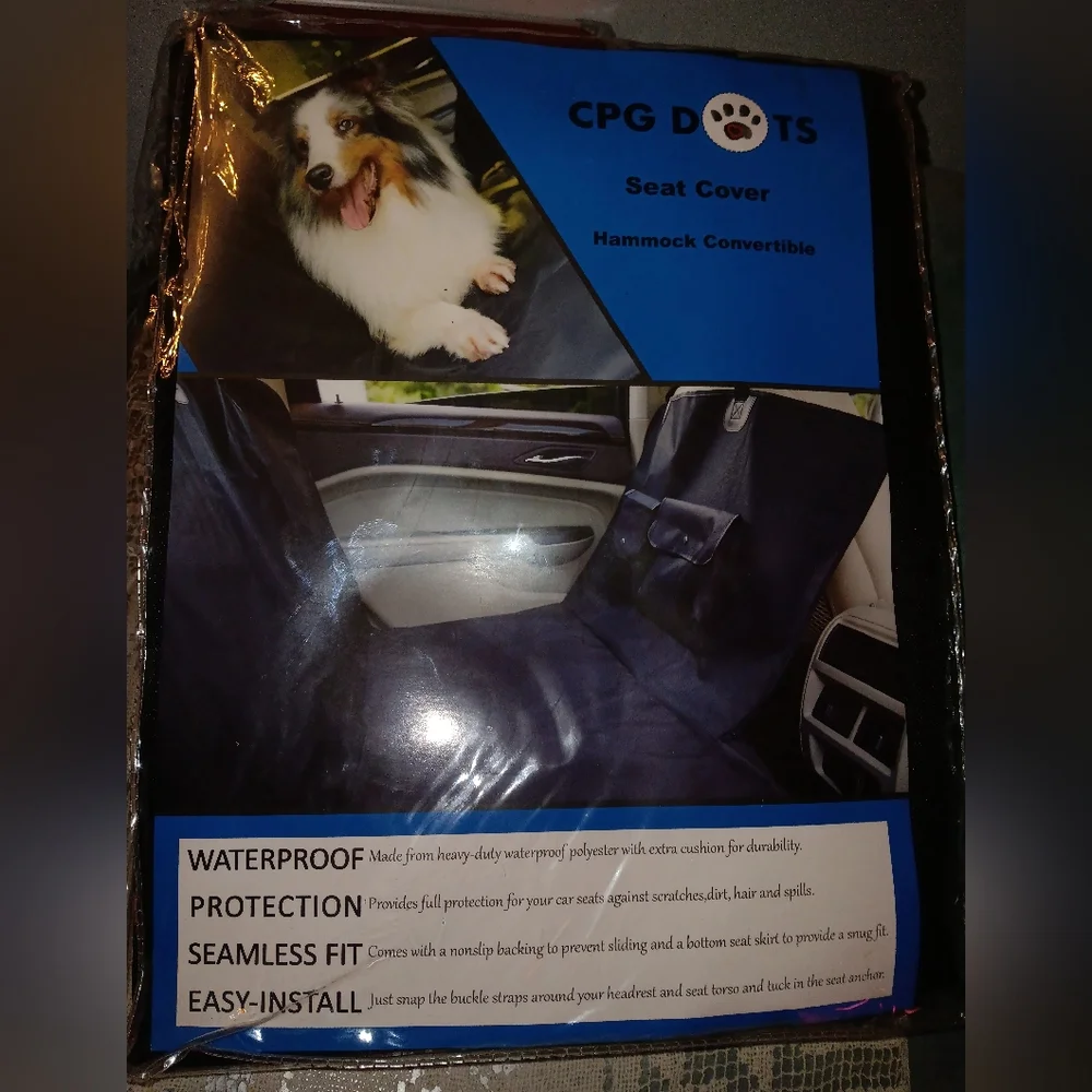 BNWT Dog Seat Cover CPG